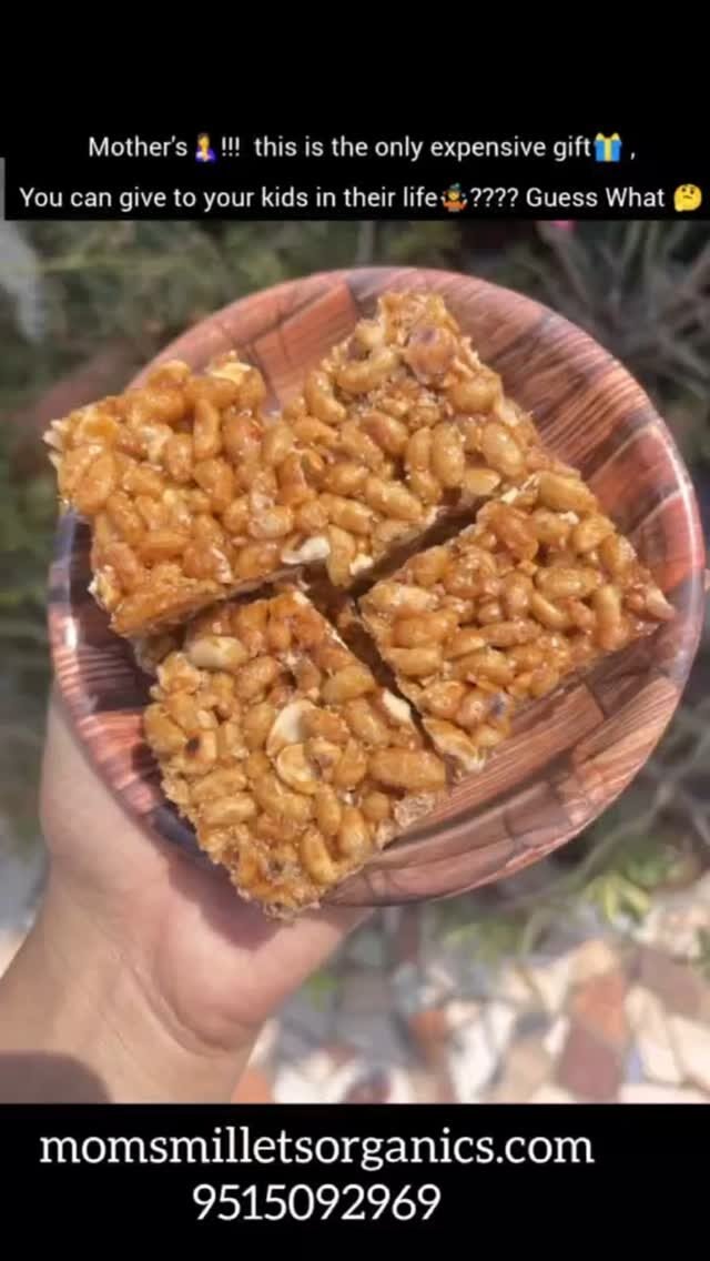 Instagram post from momsmilletsorganics. This post is in position 1.