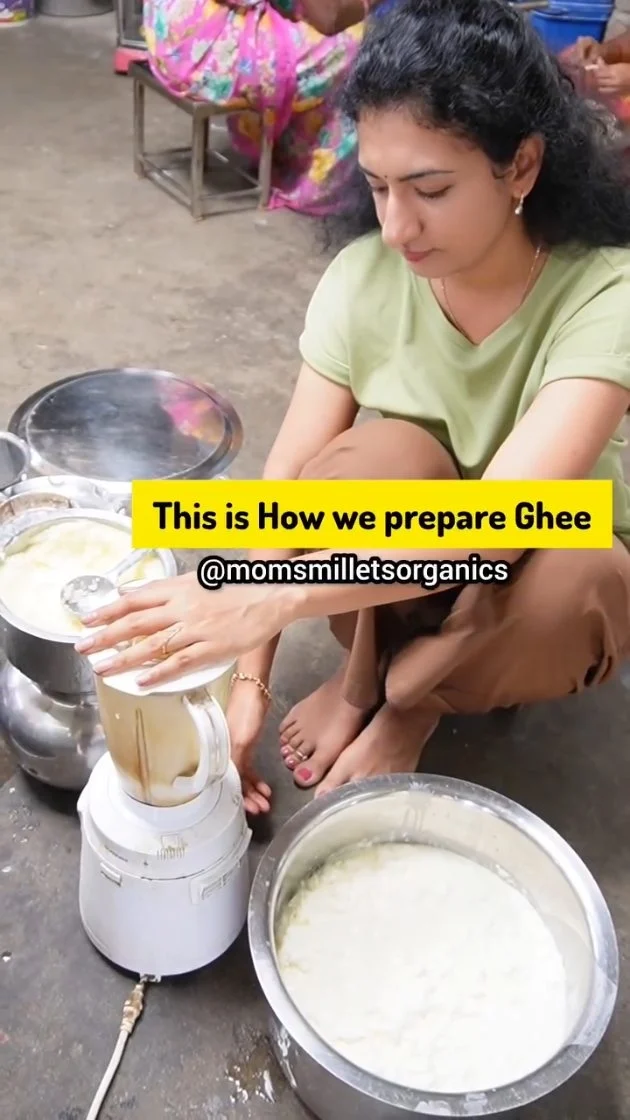 Instagram post from momsmilletsorganics. This post is in position 5.